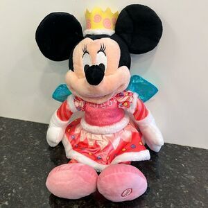 Hallmark Nutcracker Sweets Minnie Mouse with Sound Disney Stuffed Animal Dance